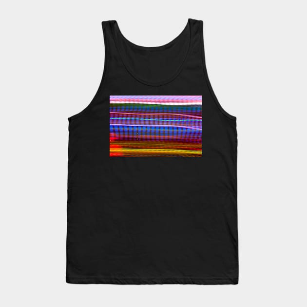 Sweep of light and color Tank Top by ojovago